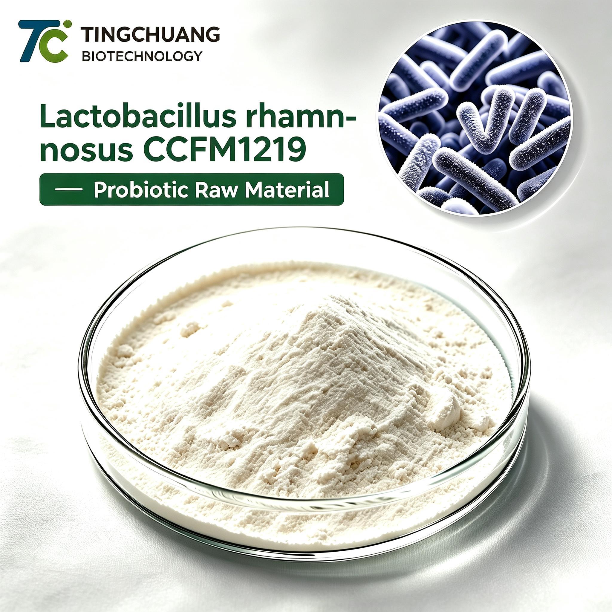 Lactobacillus Rhamnosus CCFM1219 Probiotic Raw Material for Gut Health Supplements and OEM Manufacturing